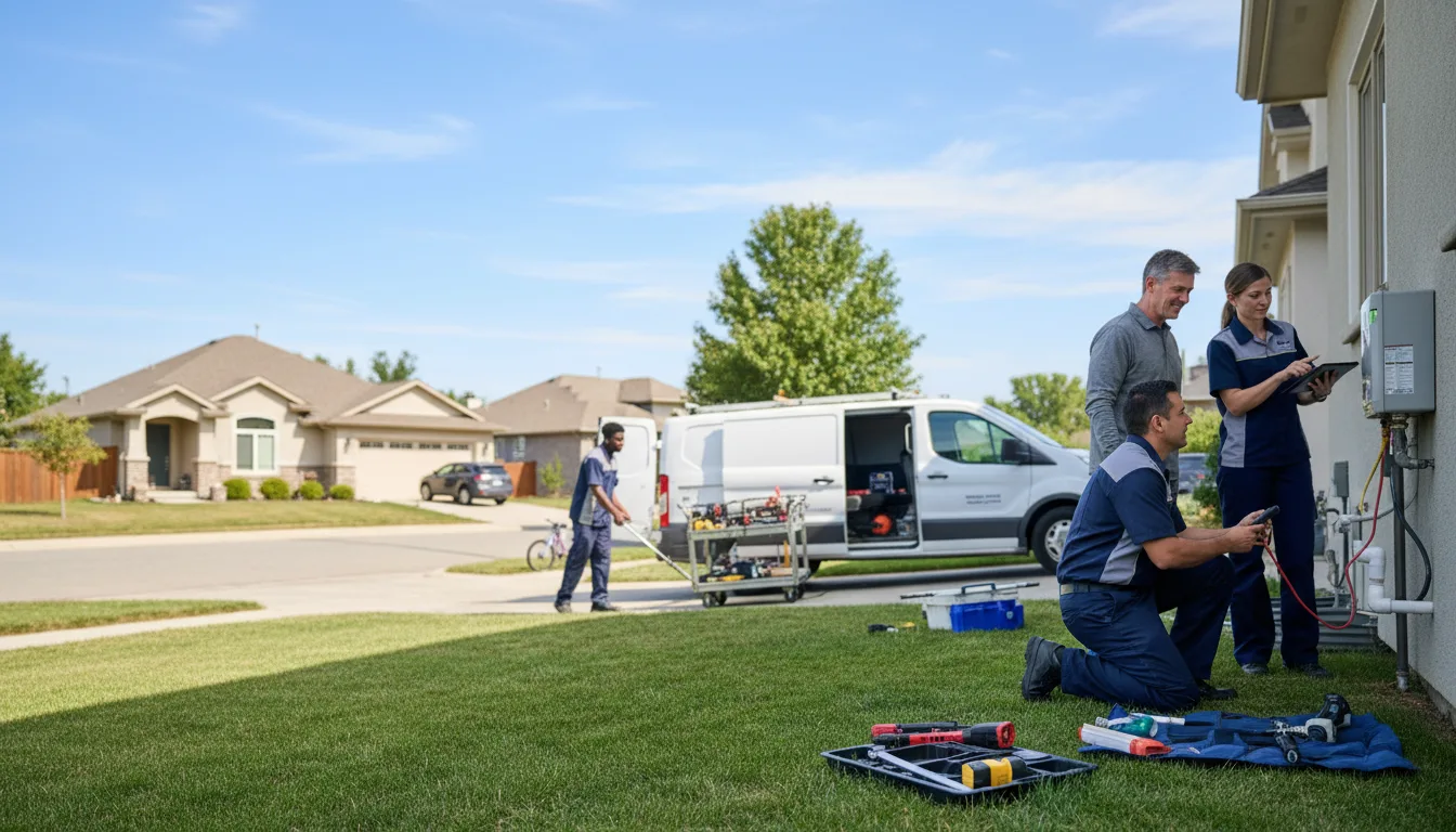 Tankless water heater service in Kenyon, MN